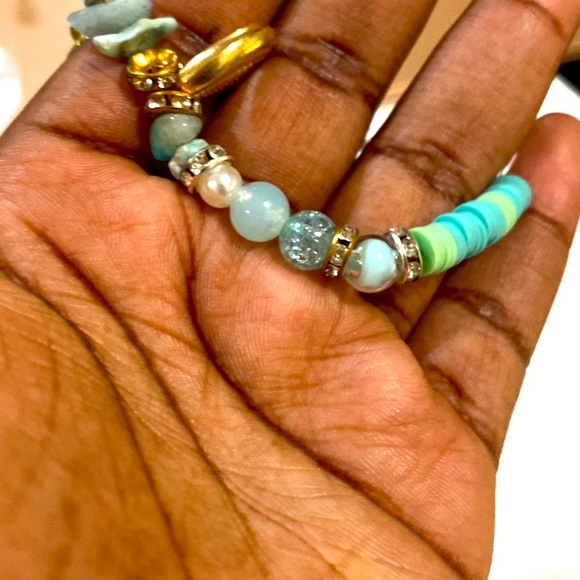 Jewelry - I made this bracelet myself and it’s based on the summer I turned pretty